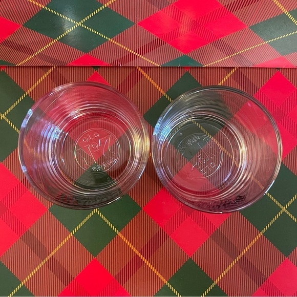 Jack Daniel’s Old No. 7 Brand Whiskey Glass Set of 2 Barware - Picture 2 of 9
